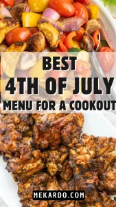 17 Best 4th of July Menu For a Cookout
